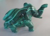 Malachit, figurka - slon