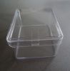 Průhledná plastová krabička se zajištěným víčkem 60 x 49 x 30 mm, 10 Ks.
