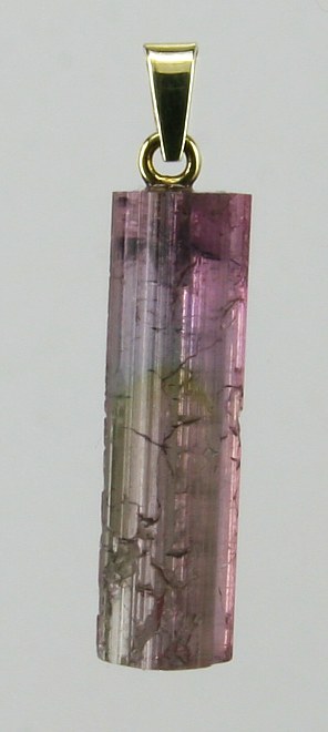 Turmalín přívěšky ve zlatě