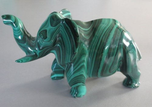 Malachit Figuren