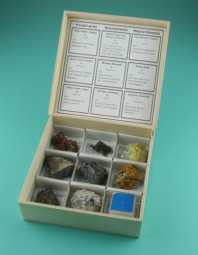 Mineralien-Referenzsammlungen (41x41mm, Format54)