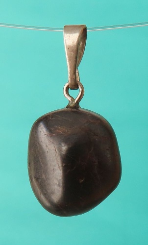 Rutil, přívěsek ve stříbře