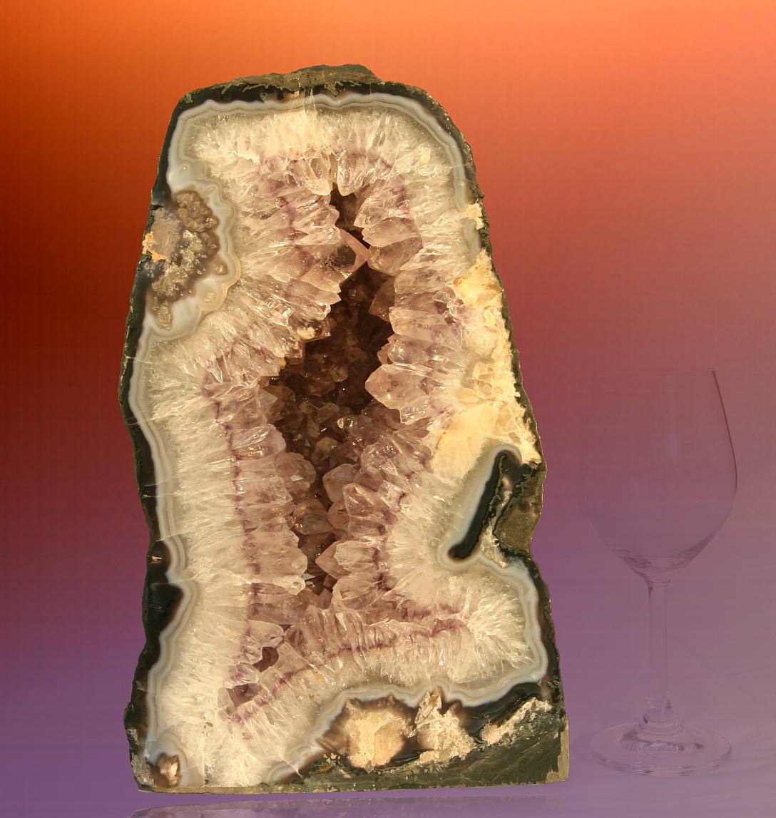 Amethyst geode