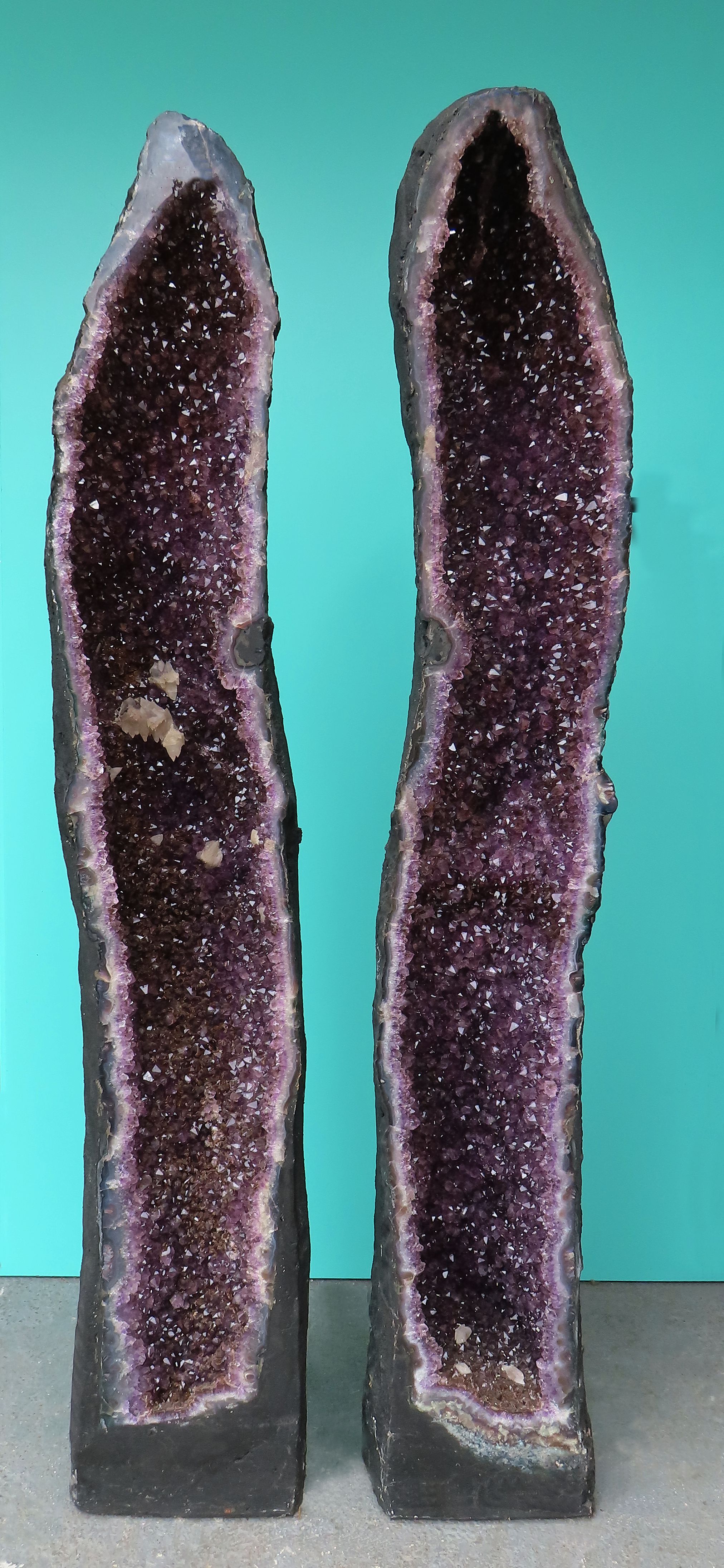 Ametystová geoda XXL (pár)