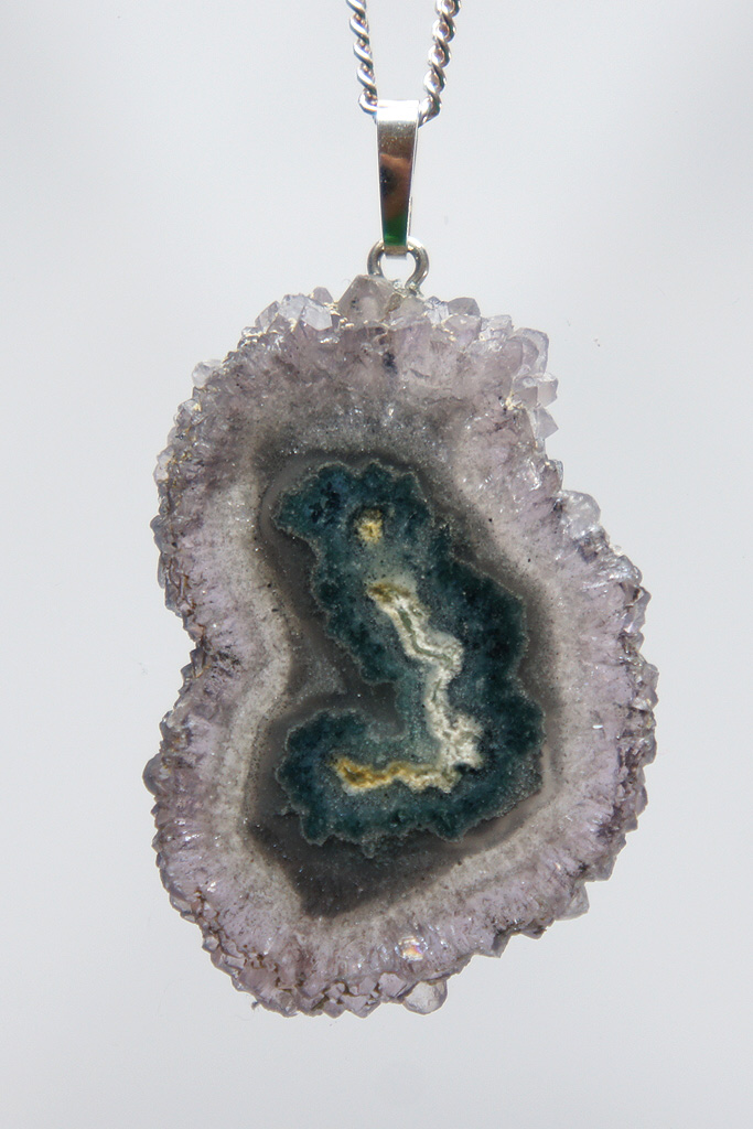 Pendant Amethyst Flower