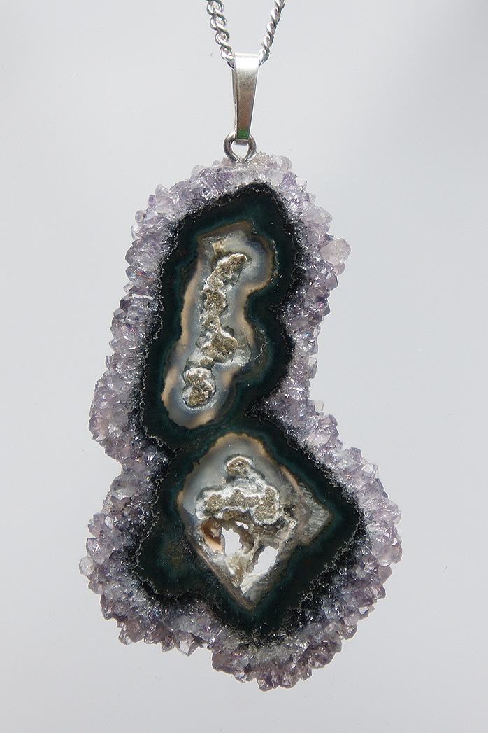 Pendant Amethyst Flower