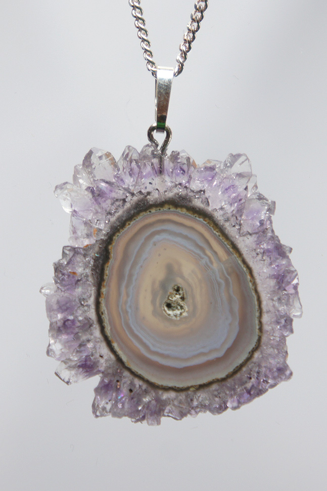 Pendant Amethyst Flower