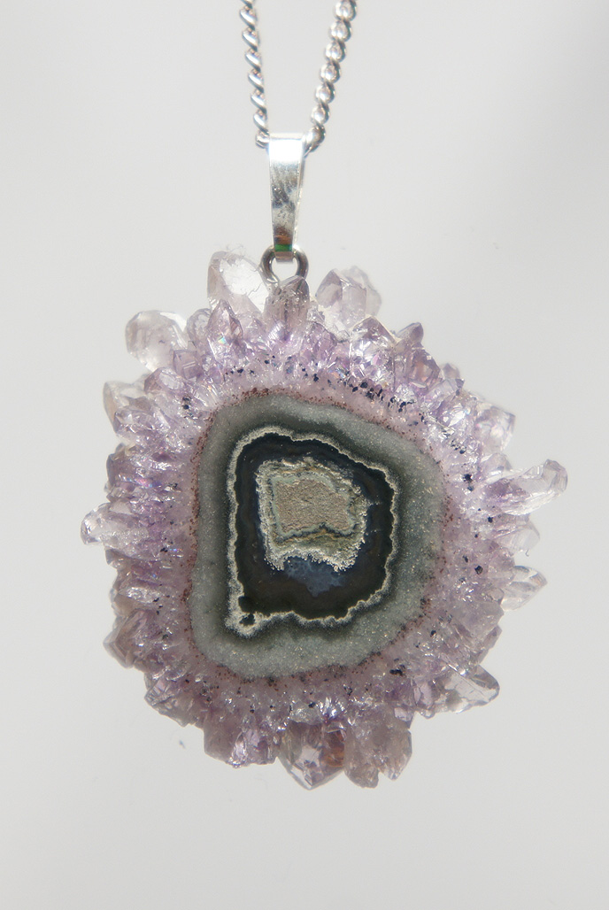 Pendant Amethyst Flower