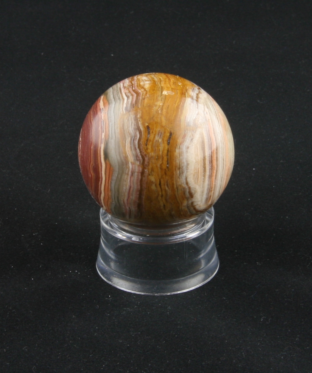 Aragonit-Kugel (mexikanischer Onyx)