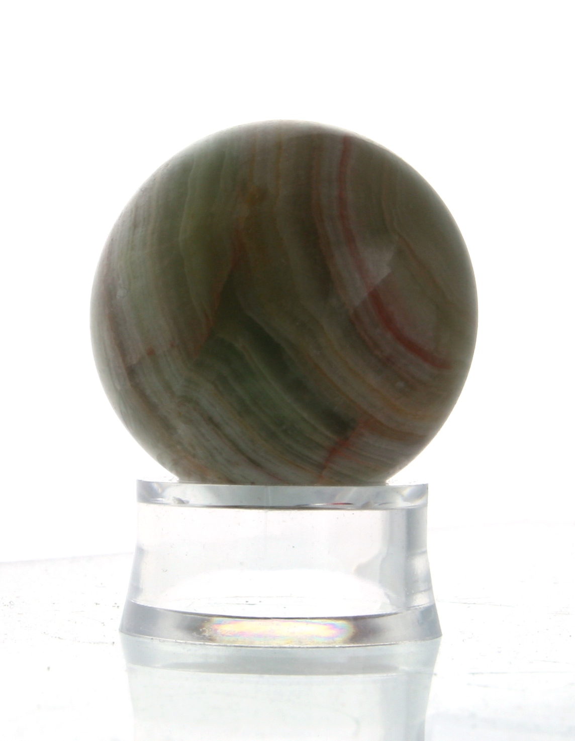 Aragonite sphere (Pakistani onyx)