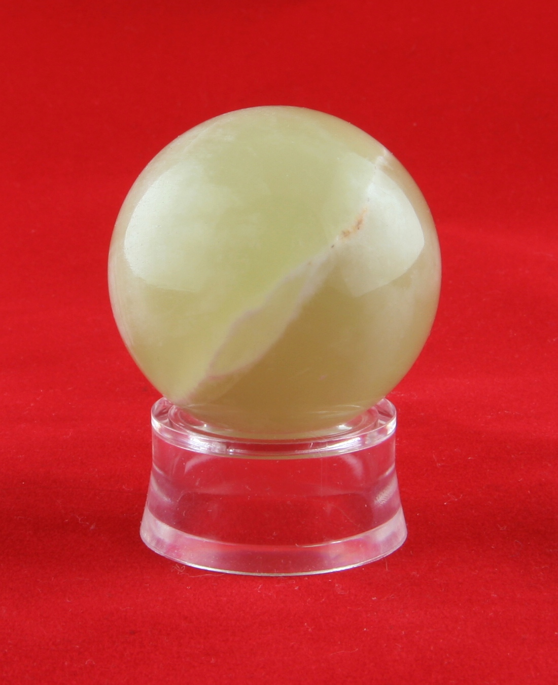 Aragonite sphere (Pakistani onyx)