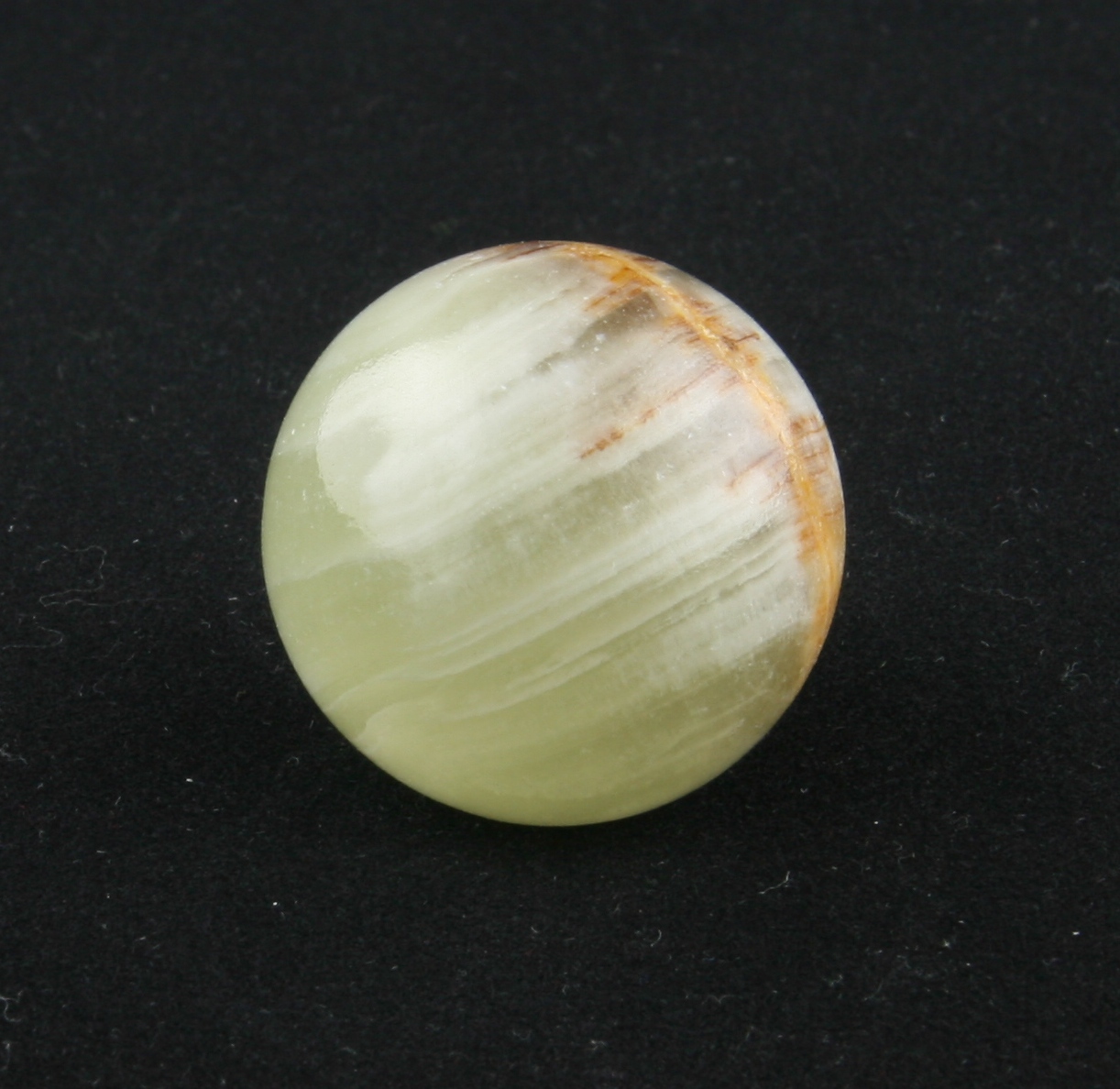 Aragonite sphere (Pakistani onyx)