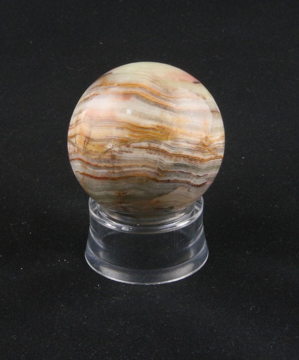 Aragonit-Kugel (pakistanischer Onyx)