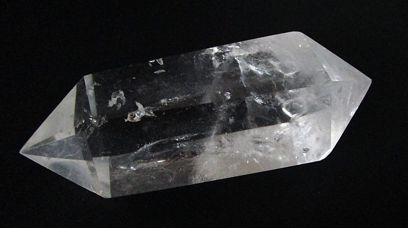 Natural Crystal, double terminated, polished