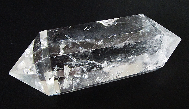 Natural Crystal, double terminated, polished