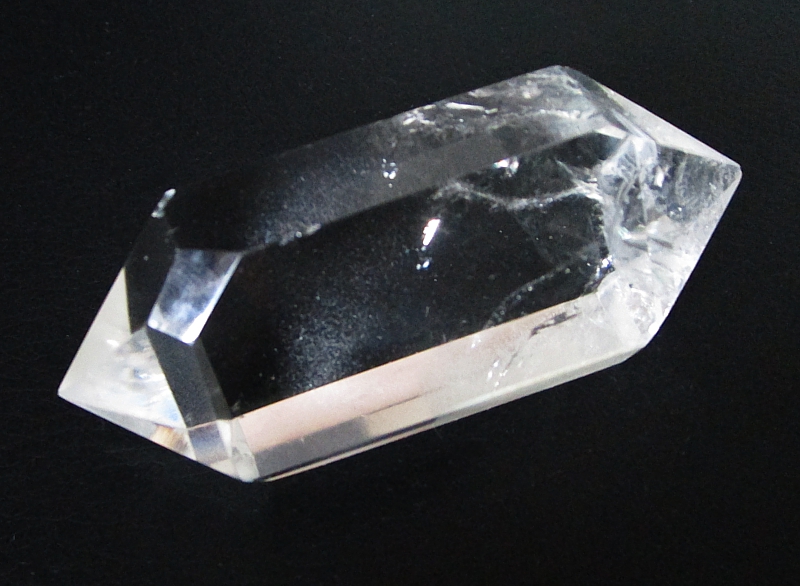 Natural Crystal, double terminated, polished