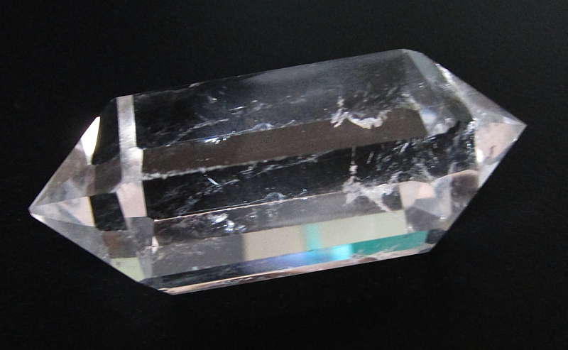 Natural Crystal, double terminated, polished