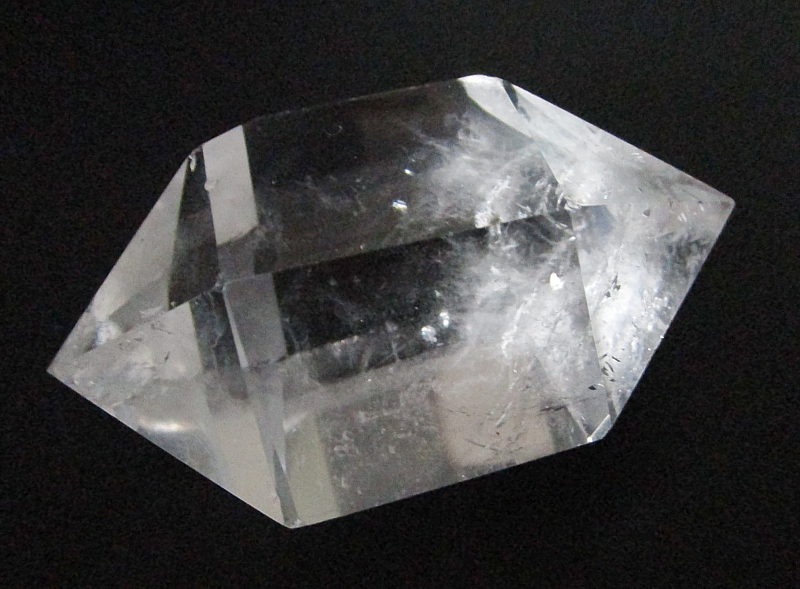 Natural Crystal, double terminated, polished