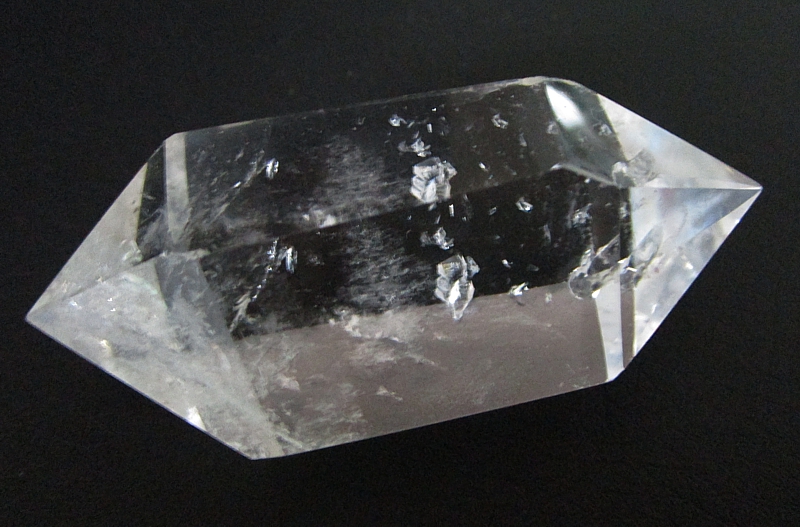 Natural Crystal, double terminated, polished