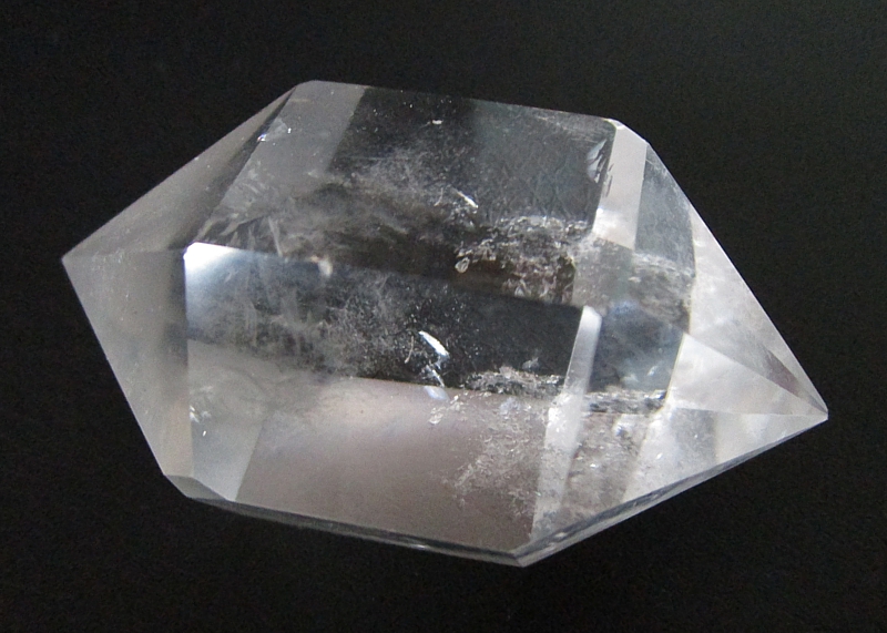 Natural Crystal, double terminated, polished