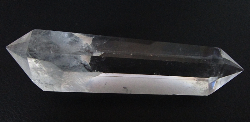 Natural Crystal, double terminated, polished