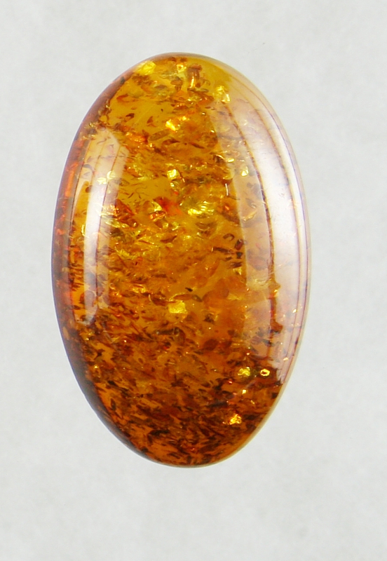 Amber, Cabochon