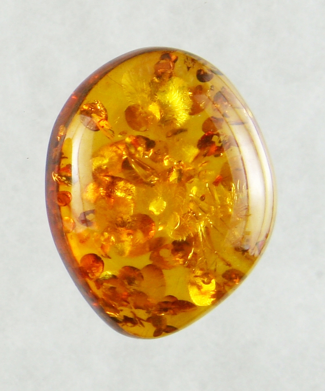 Amber, Cabochon