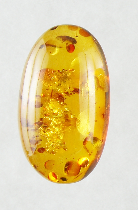 Amber, Cabochon