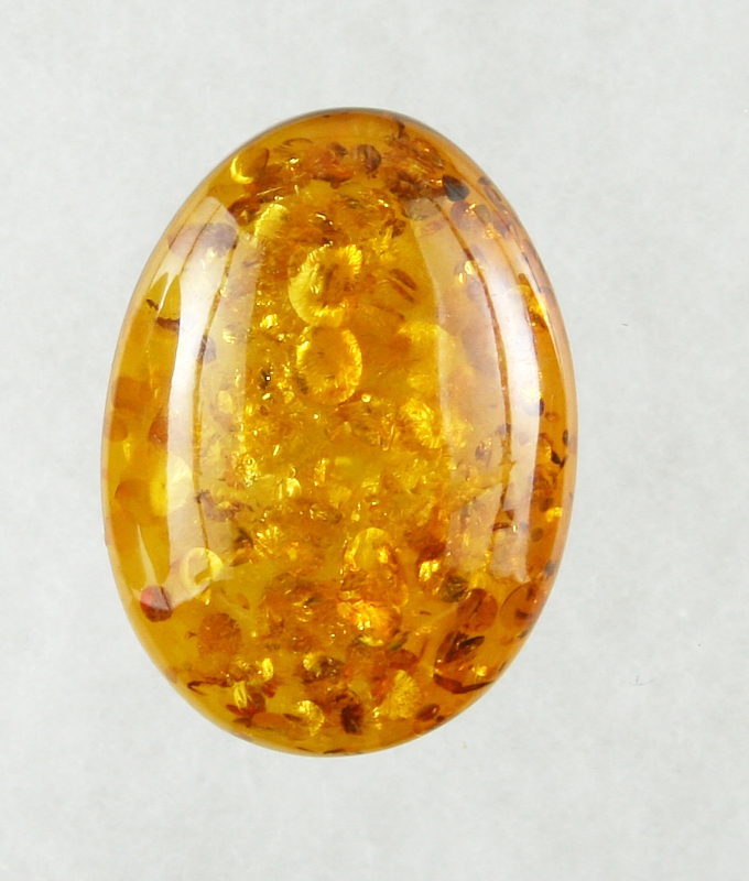 Amber, Cabochon