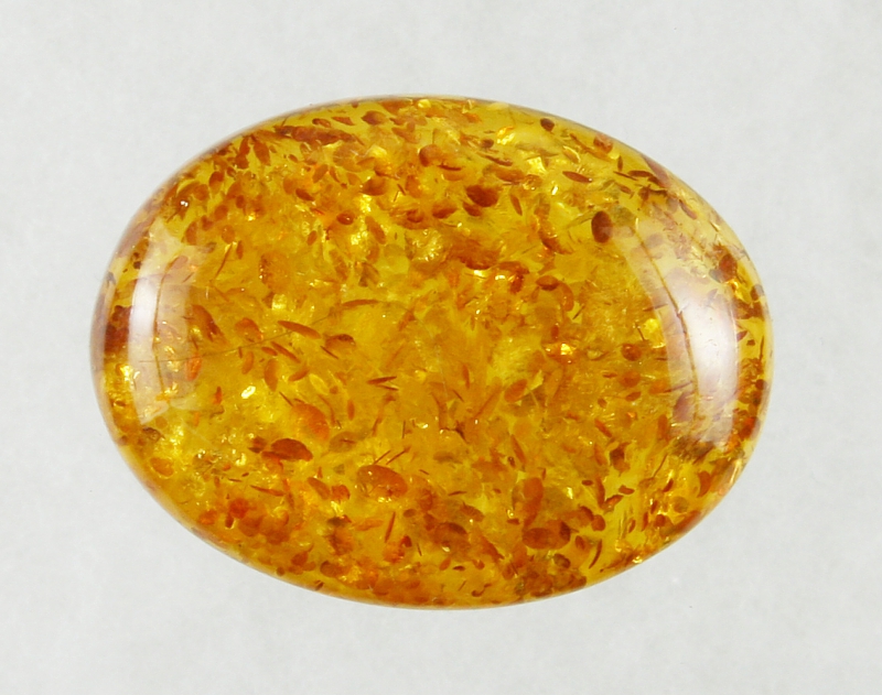 Amber, Cabochon