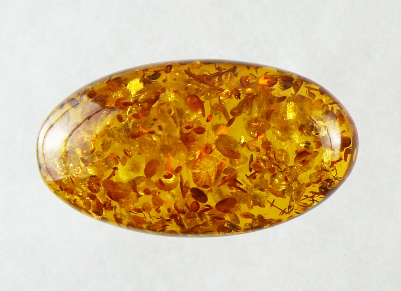 Amber, Cabochon