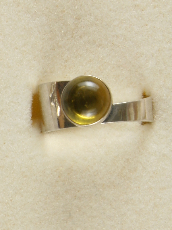 Amber, Ring, Silver 925