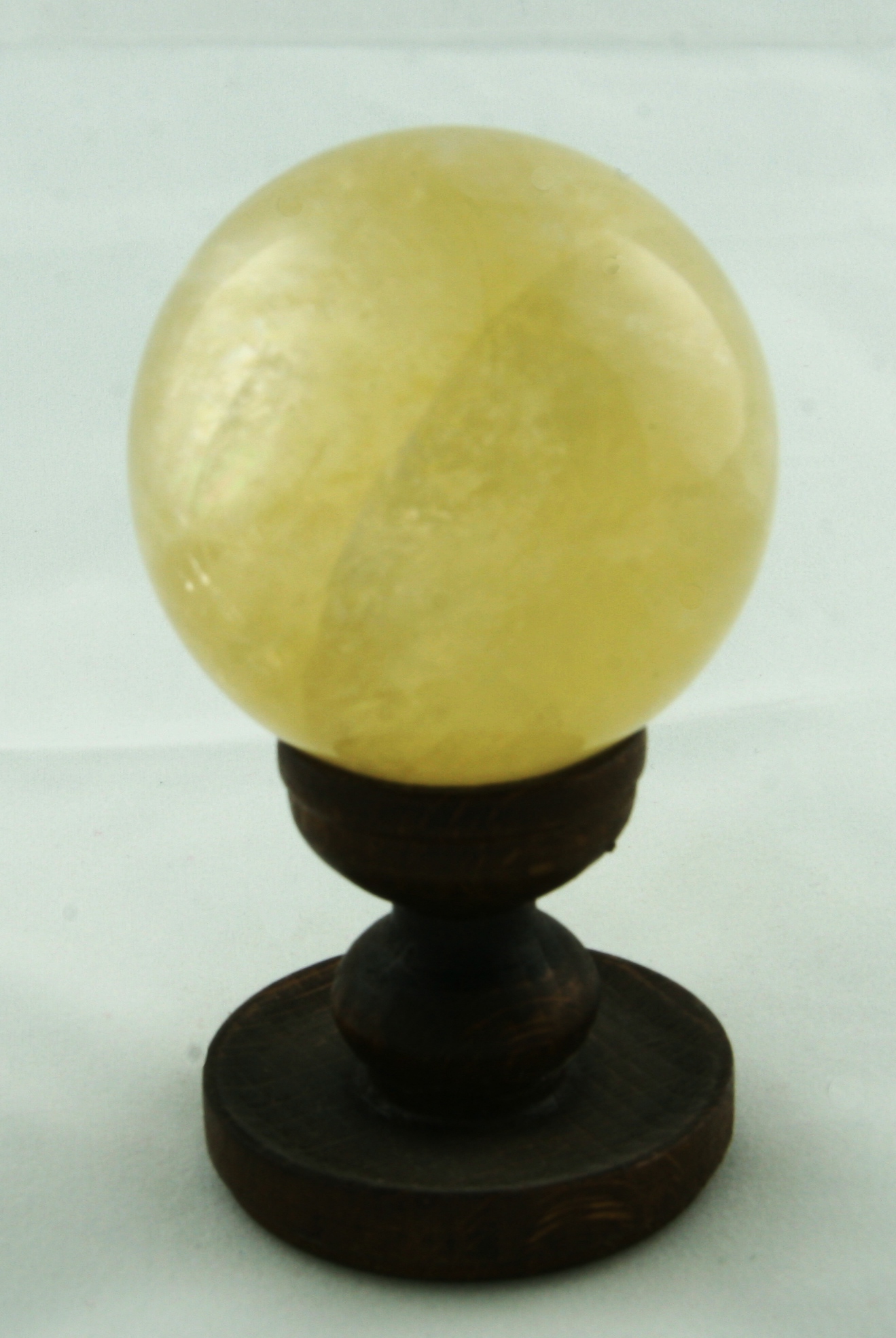 Calcite sphere, clear