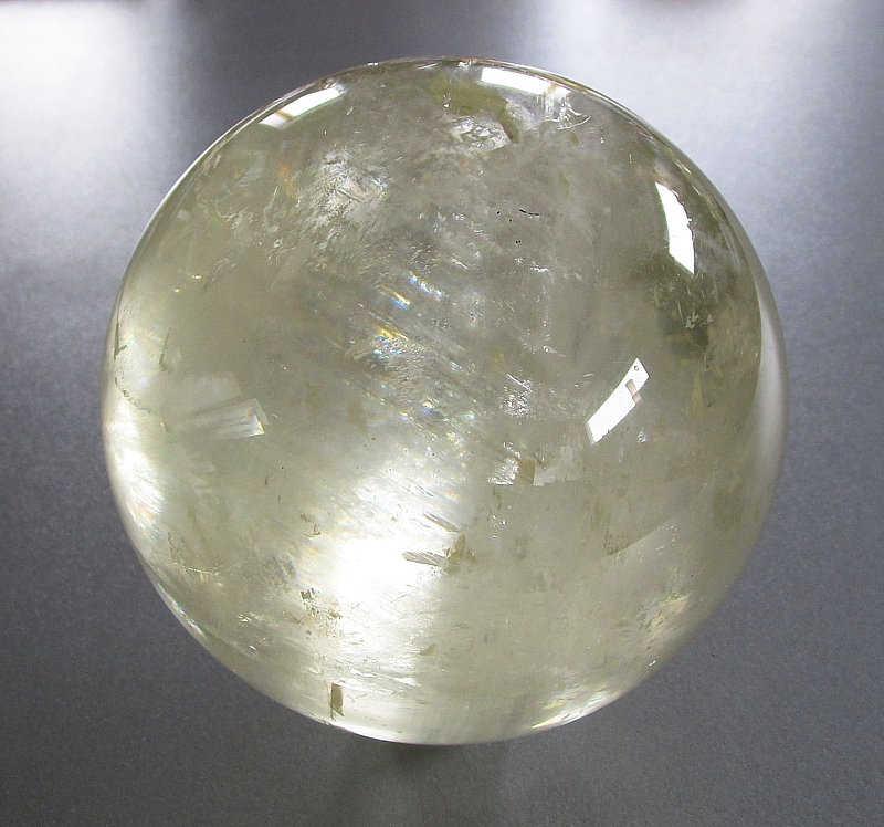 Rainbow Calcite sphere