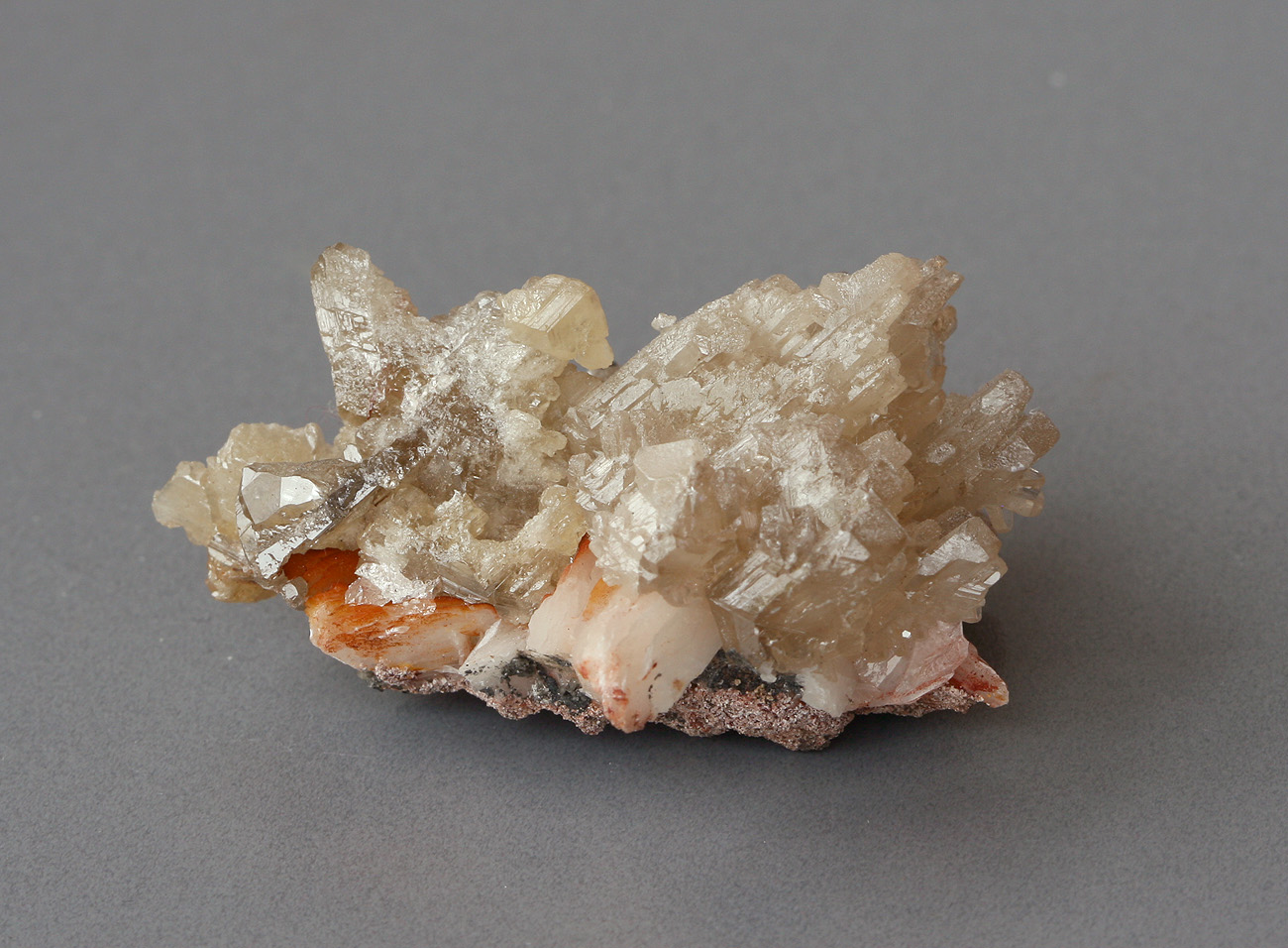 Cerussite, Baryte, Dolomite