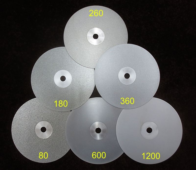 Diamond Faceting Lap 150 mm 360 grit