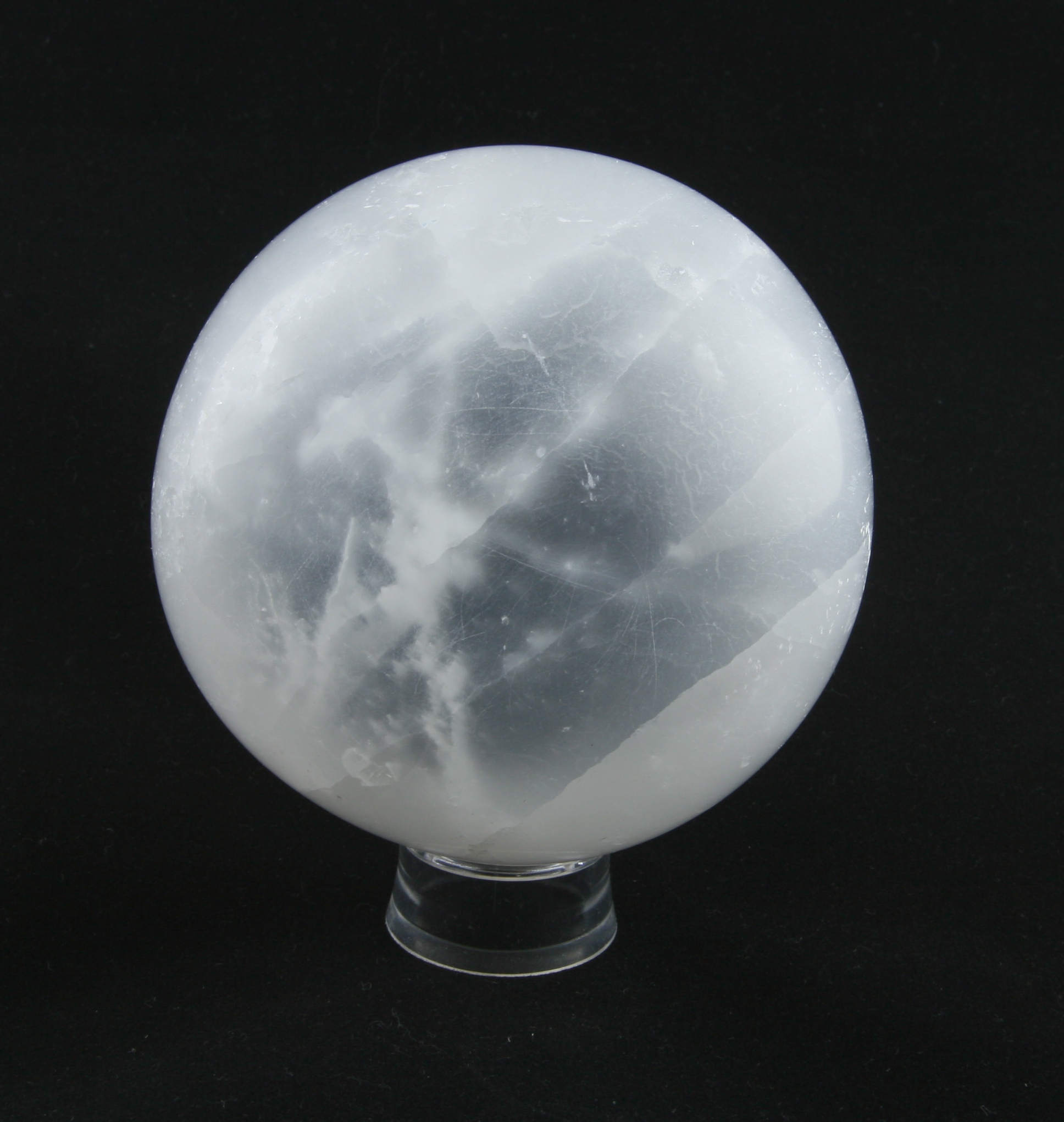 Selenite sphere