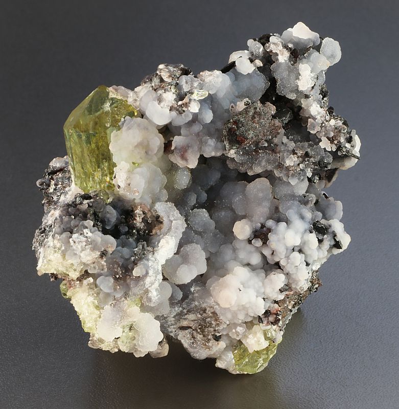 Fluorapatite, Chalcedony