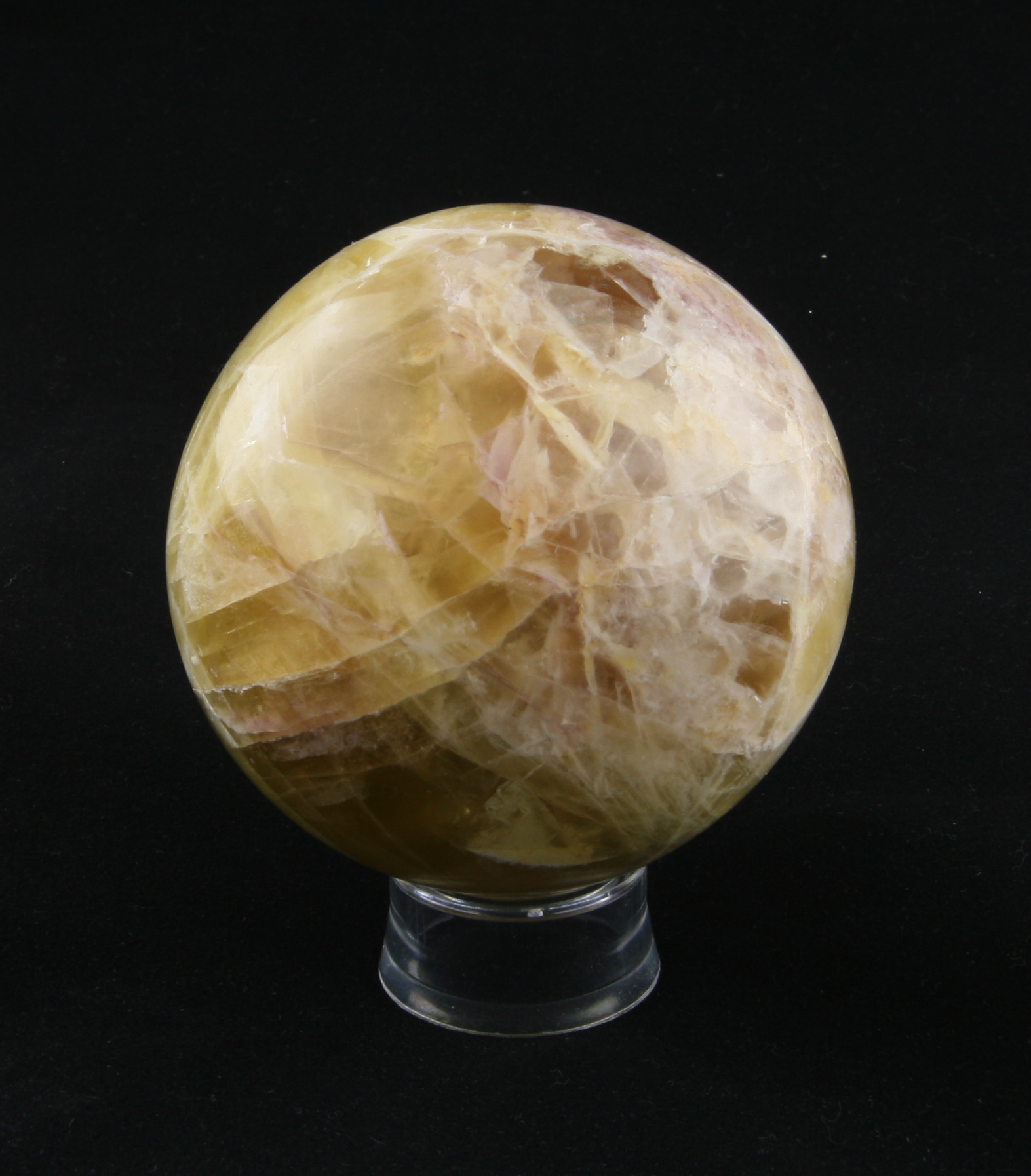 Flourite sphere