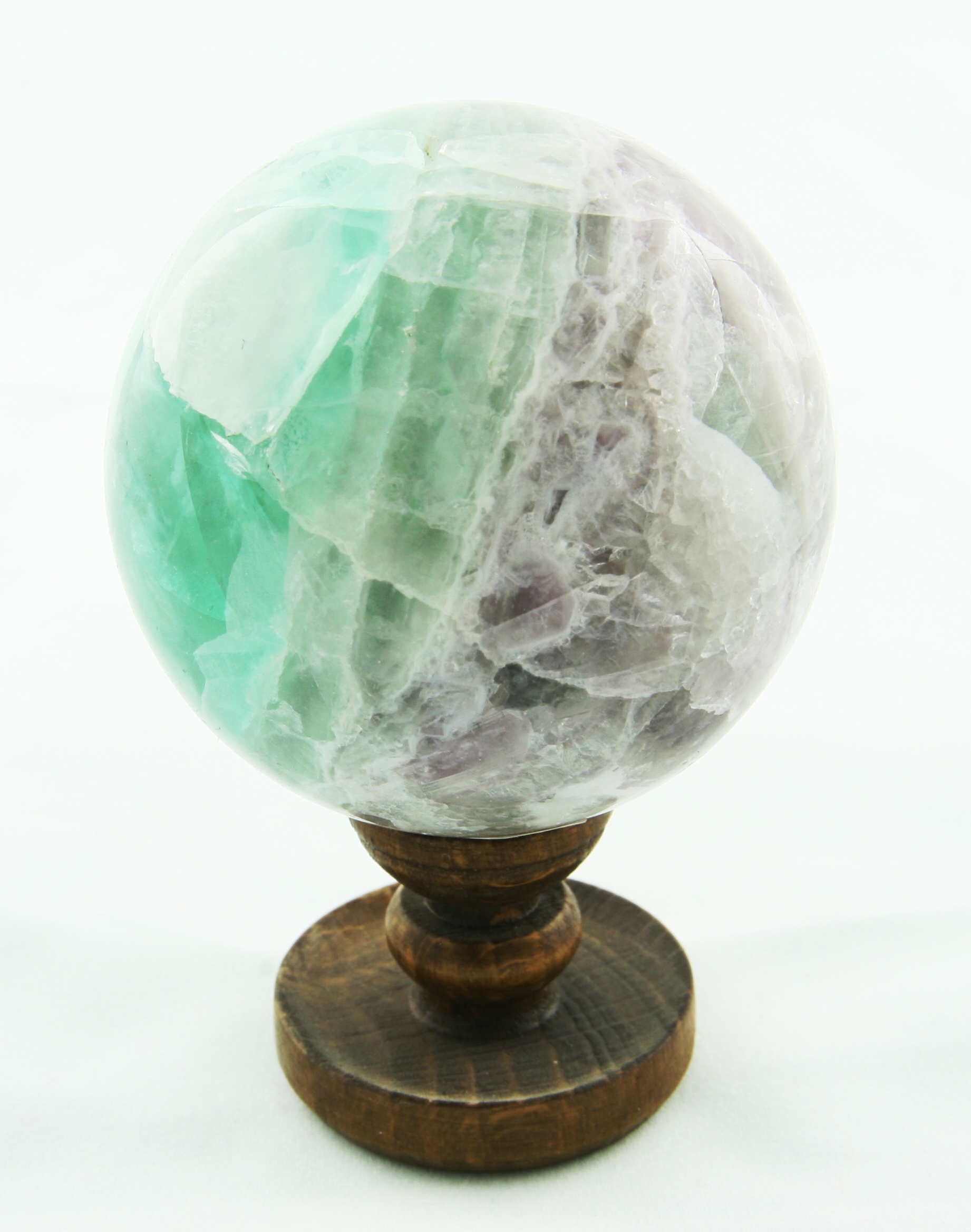 Flourite sphere