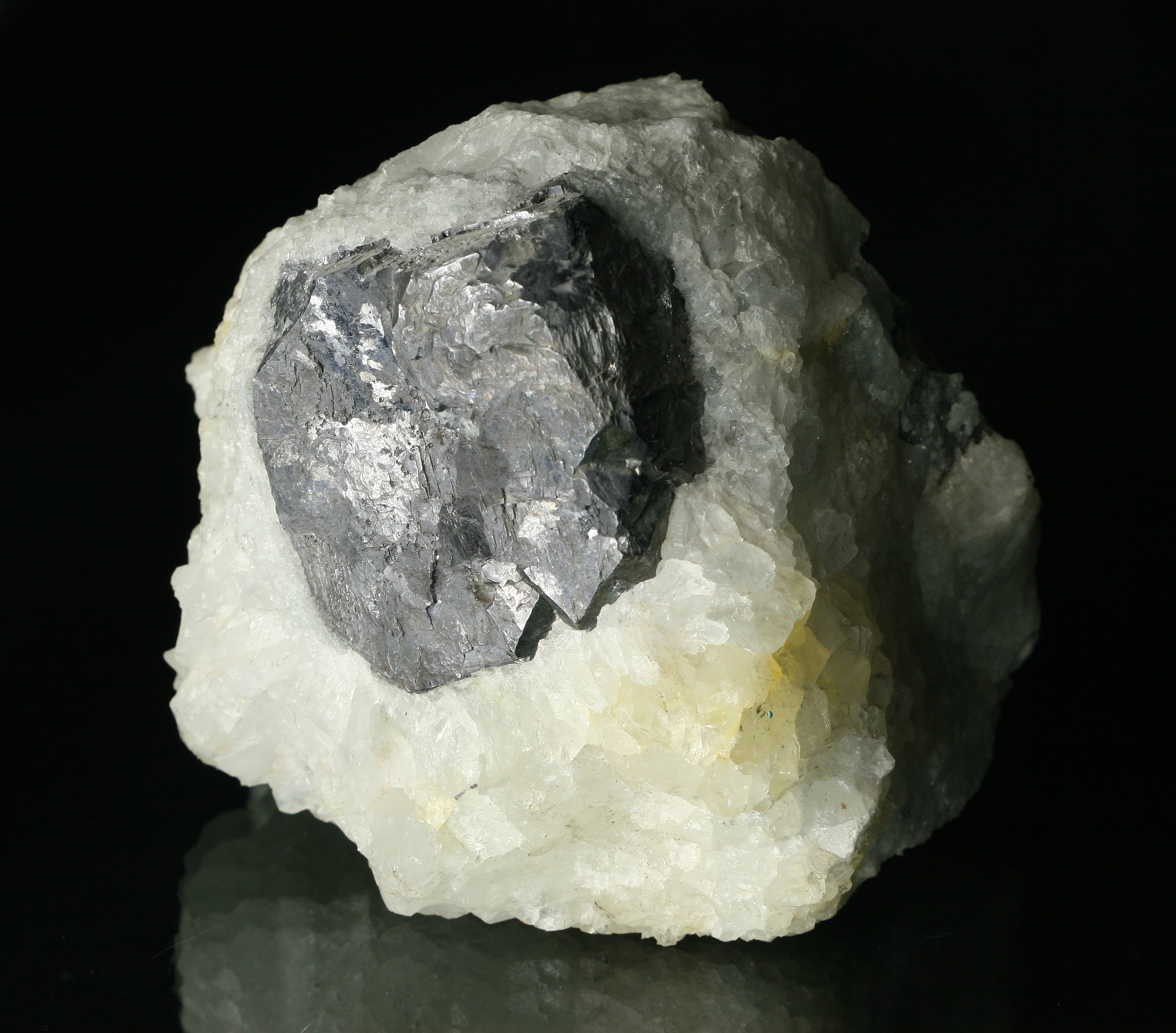 Galena in Quartz