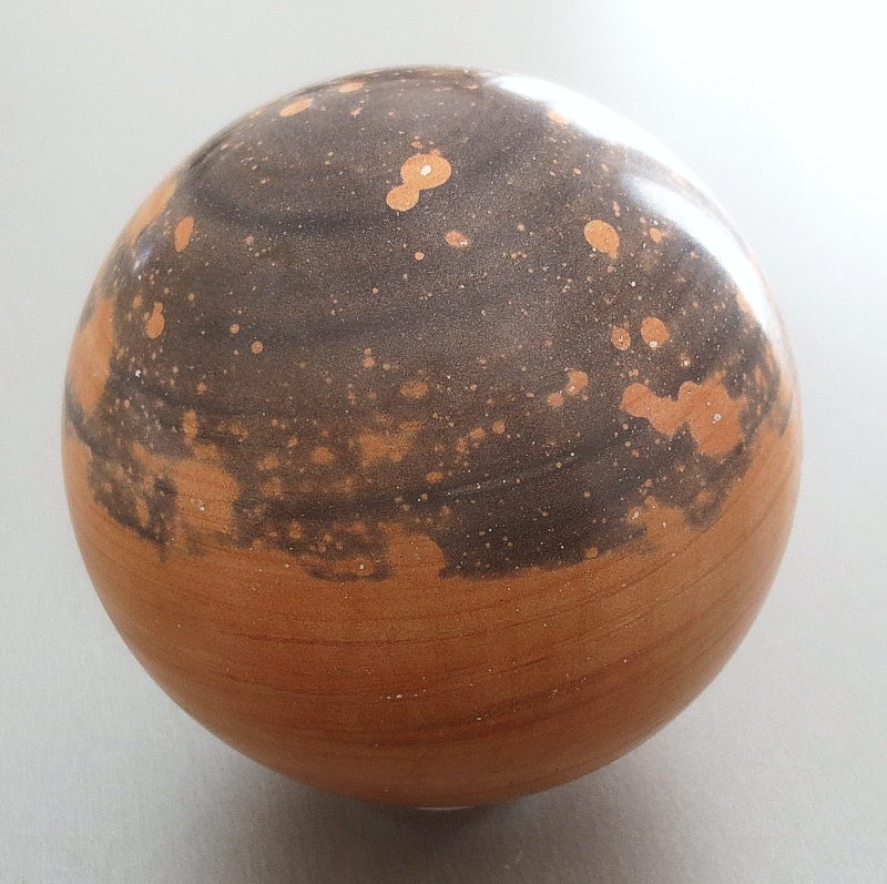 Gila Jasper (Contact Rimspeckled slate), sphere