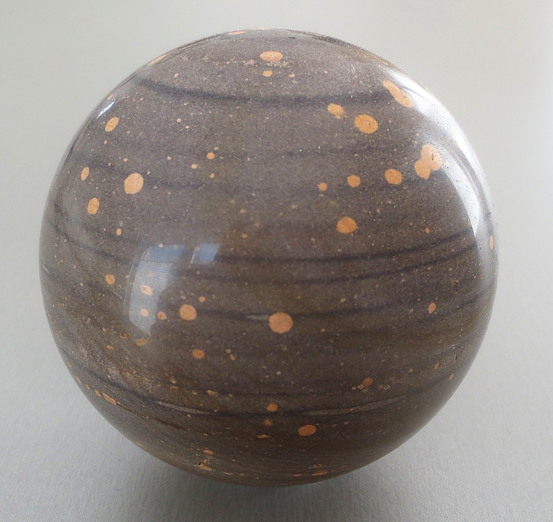 Gila Jasper (Contact Rimspeckled slate), sphere