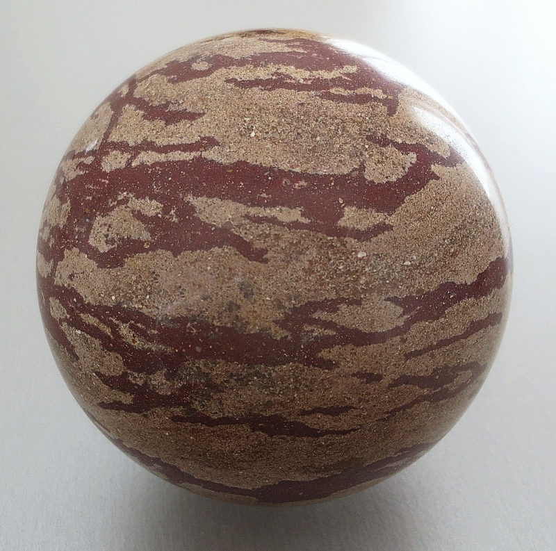 Gila Jasper (speckled slate), sphere