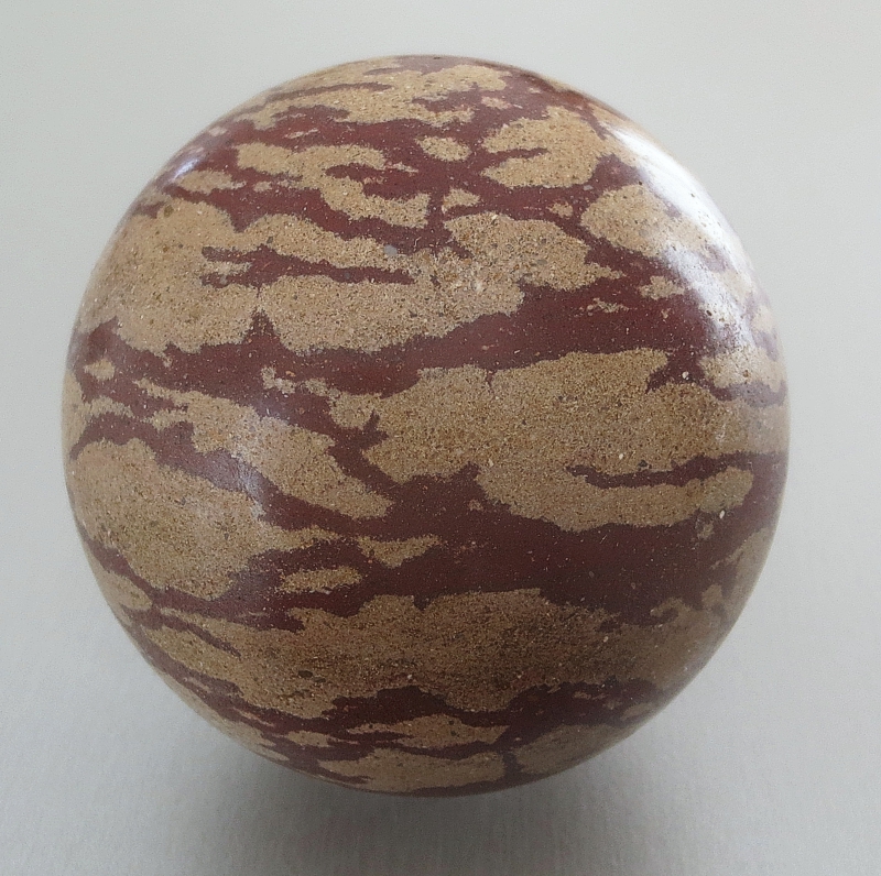 Gila Jasper (speckled slate), sphere