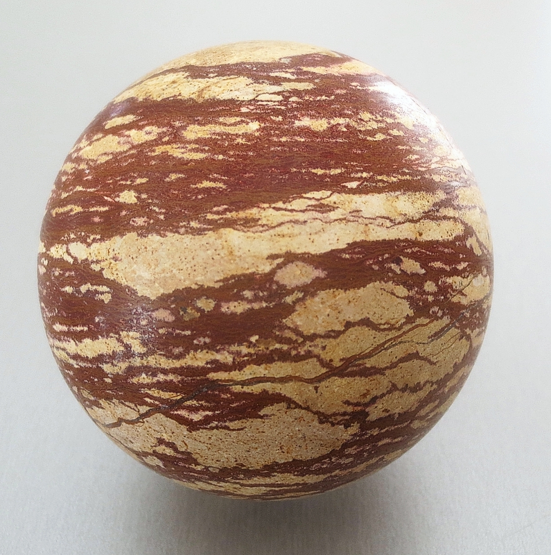 Gila Jasper (speckled slate), sphere