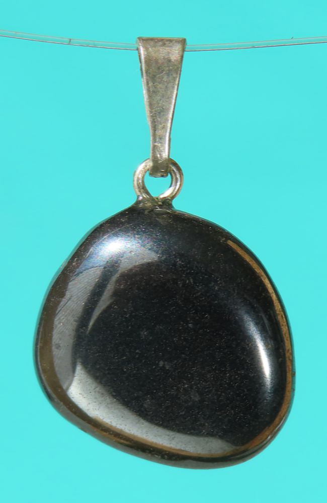 Hematite Silver Pendant