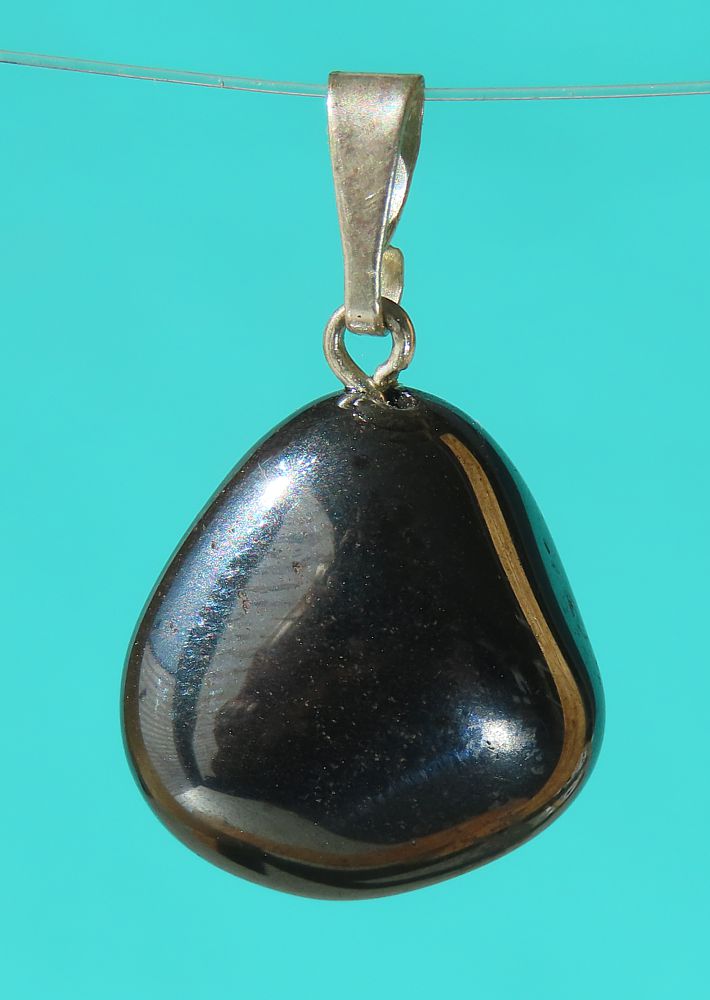 Hematite Silver Pendant