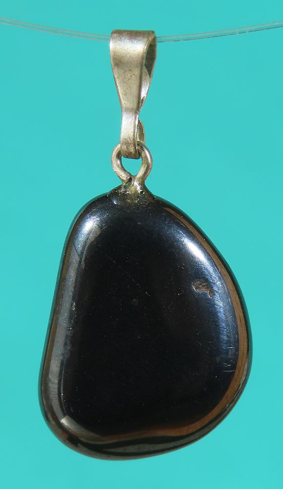 Hematite Silver Pendant
