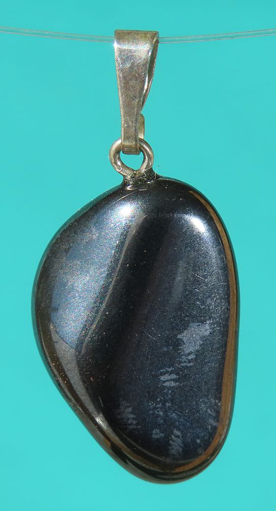 Hematite Silver Pendant